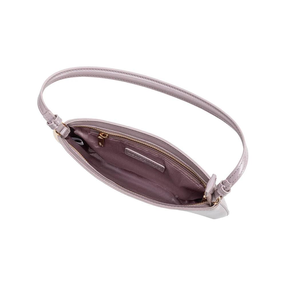 Melie Bianco Sade Lilac Recycled Vegan Leather Shoulder Bag