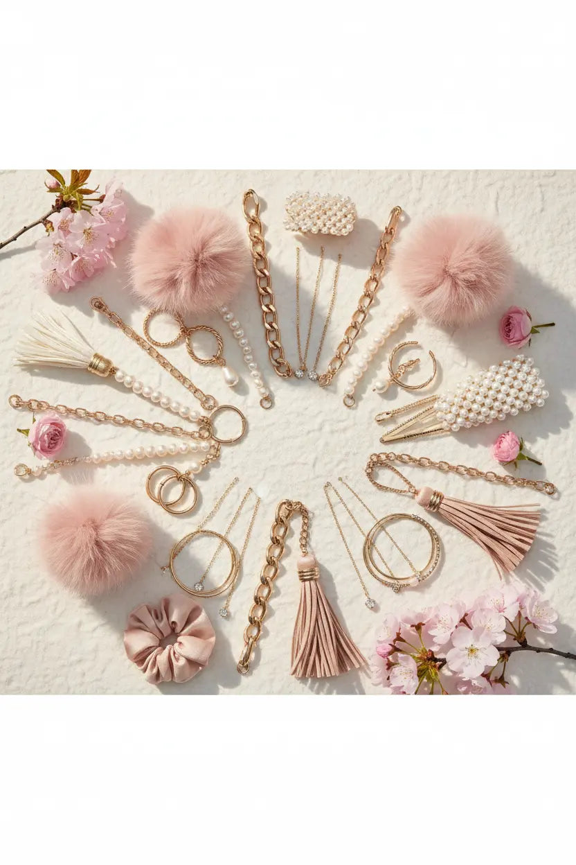 Accessories Line Art Illustration