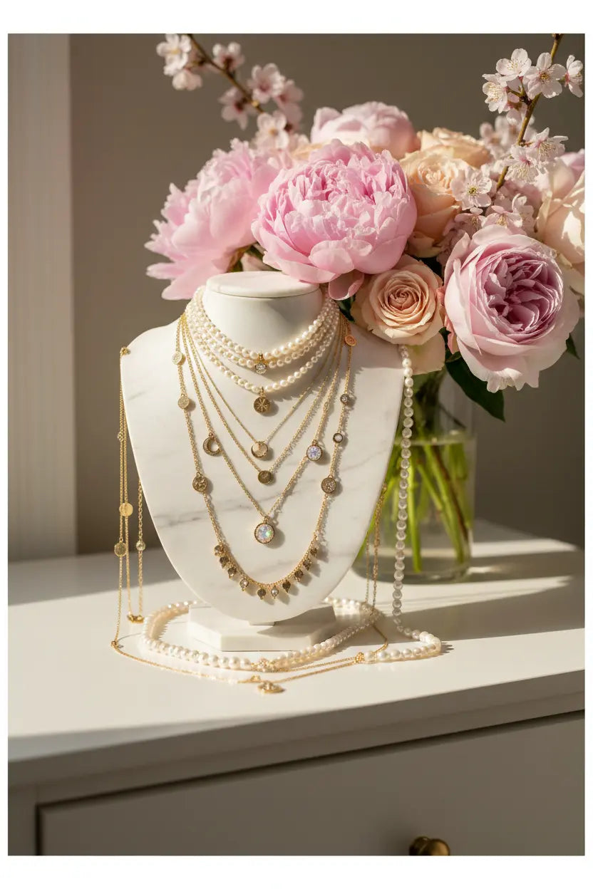 Necklace illustration