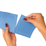 Cotton Cocktail Napkin Roll - Summer Dreaming White "Cheers" Entertaining Essentials