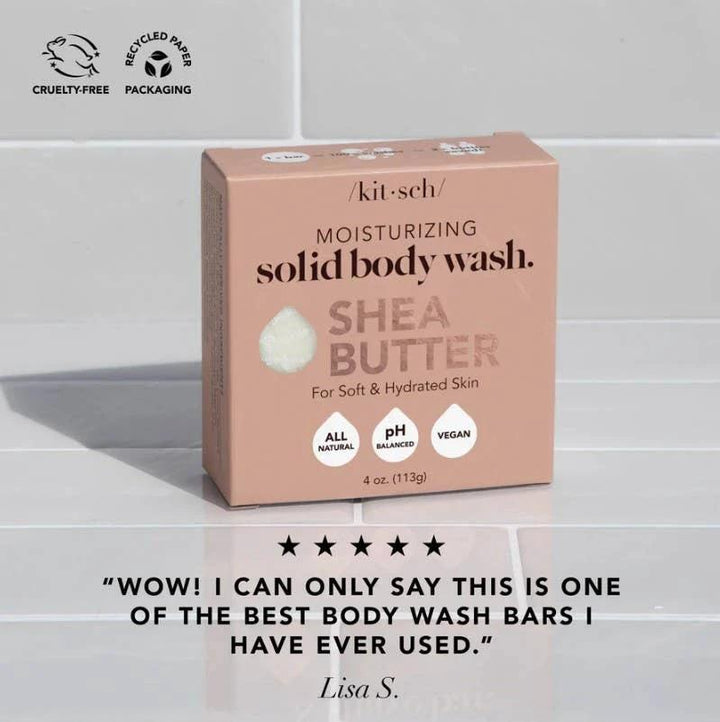 Shea Butter Exfoliating Body Wash KITSCH