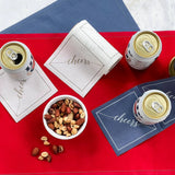 Golden Salute Cheers Luxury Disposable Cocktail Napkins