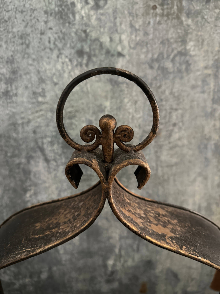 Cast Iron Triple Candleholder