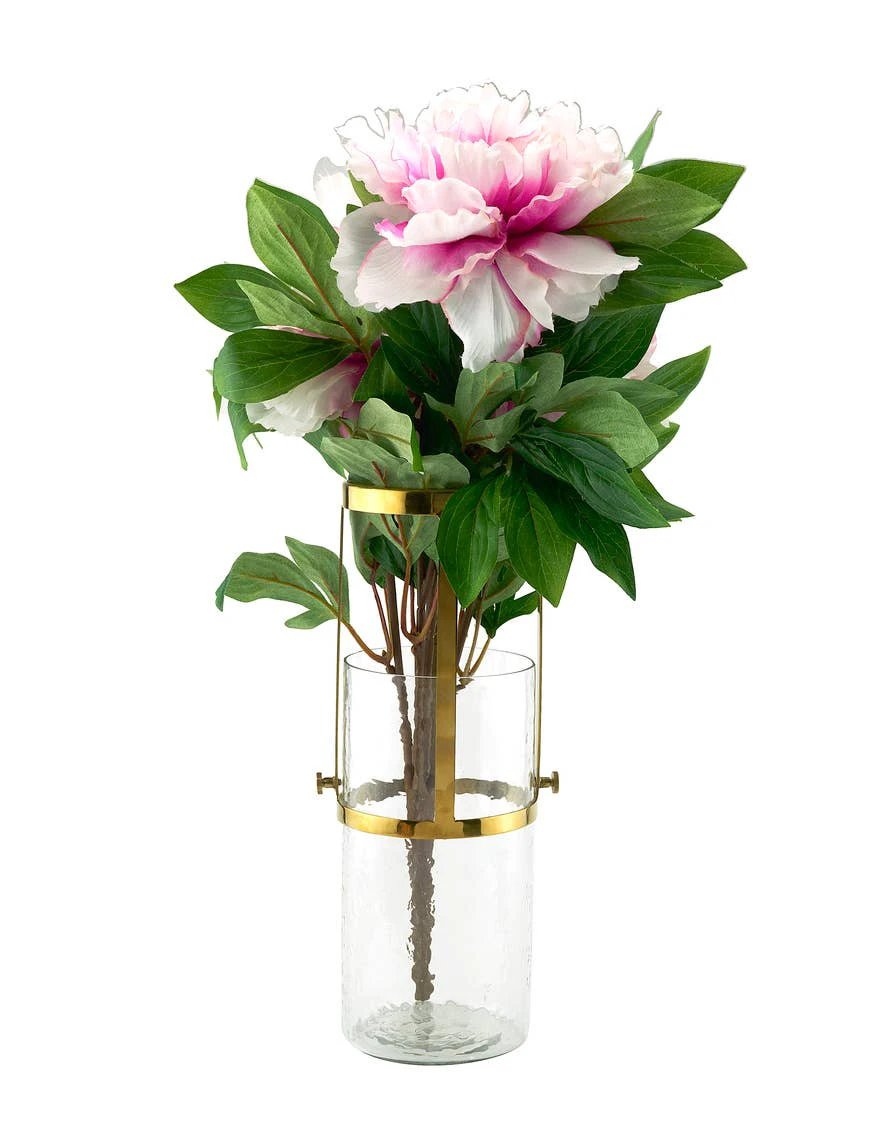 Adjustable Glass/metal Vase