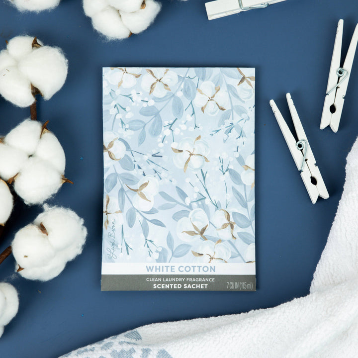Fresh Scents | White Cotton Sachets | Everyday Air Freshener The Willowbrook Company