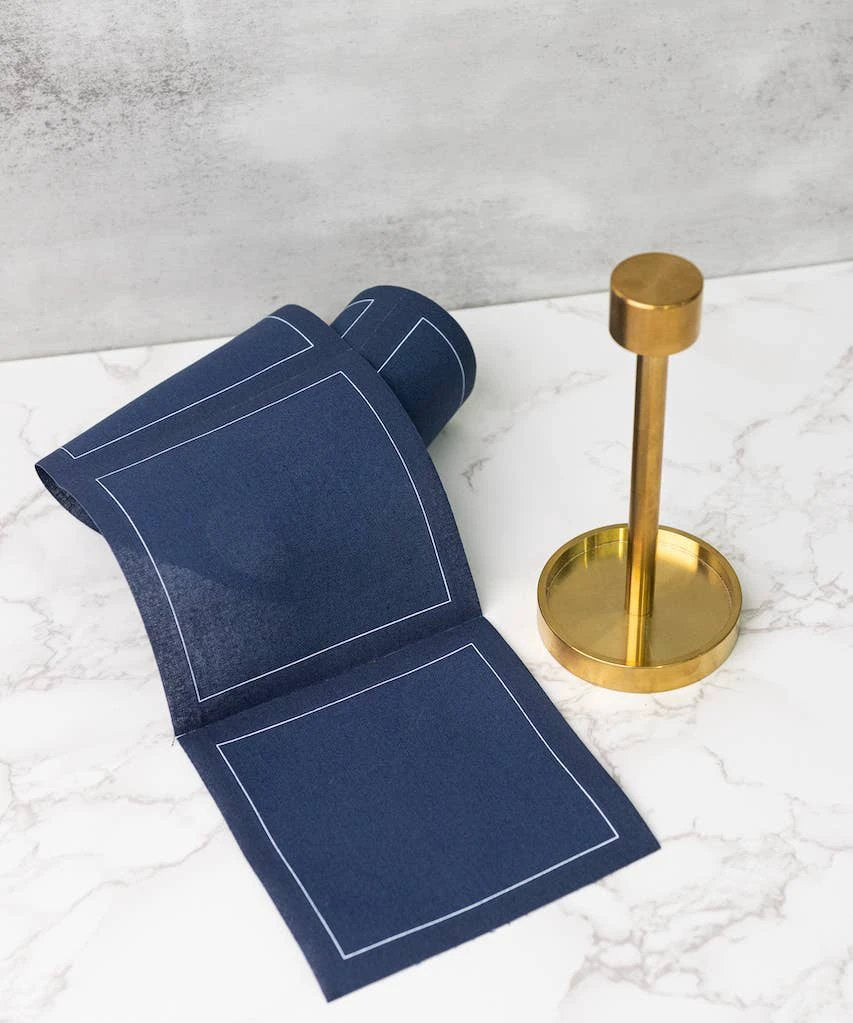 Gold Cocktail Napkin Stand