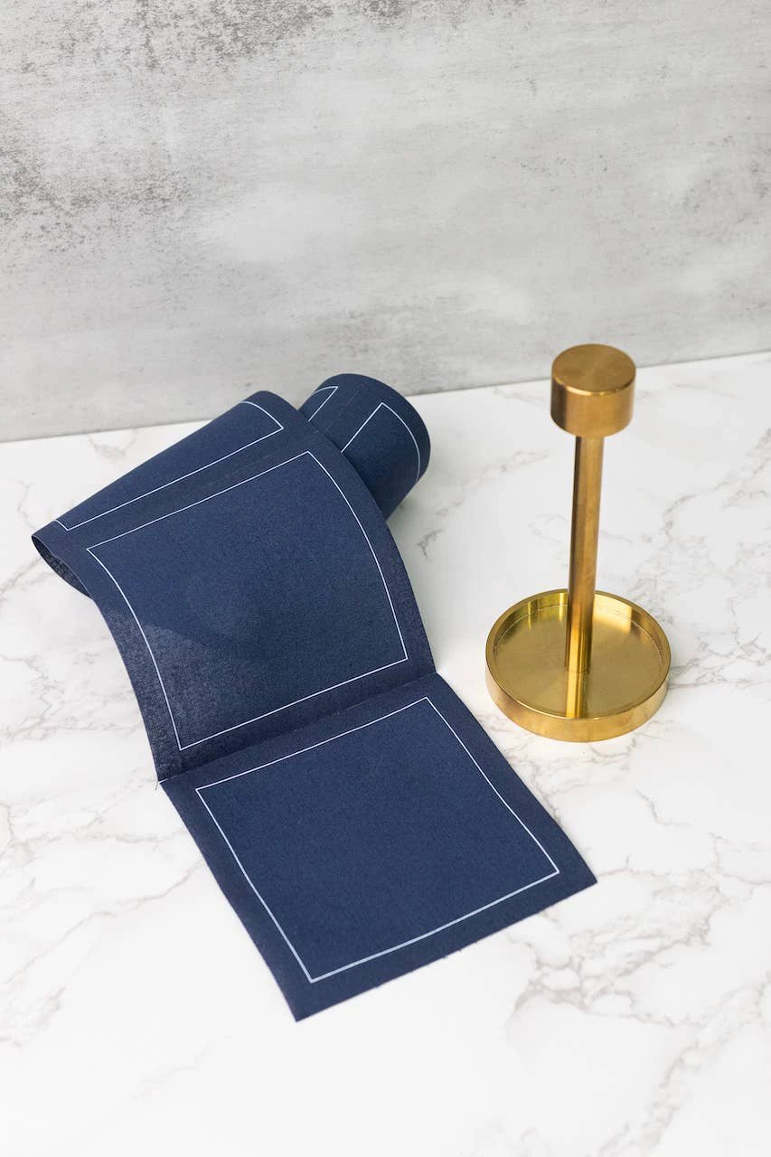 Gold Cocktail Napkin Stand