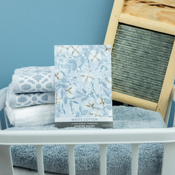 Fresh Scents | White Cotton Sachets | Everyday Air Freshener The Willowbrook Company