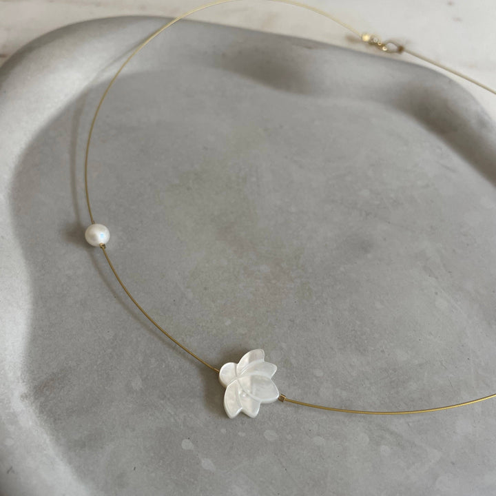 The White Lotus Necklace