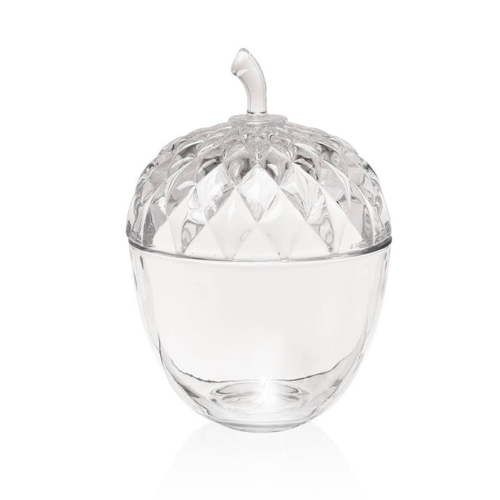 Harvest Acorn Covered Jar