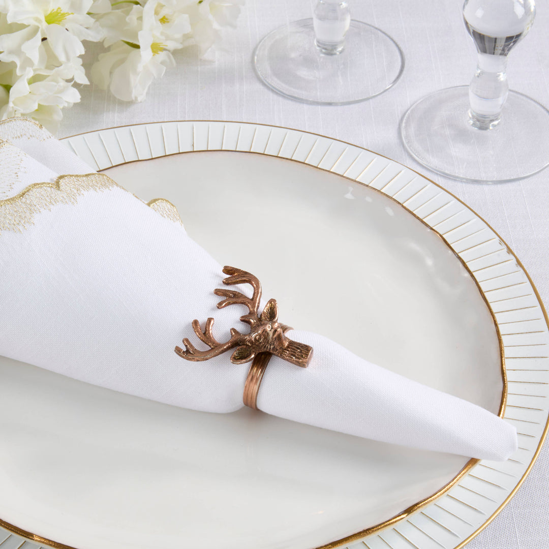 Reindeer Design Napkin Ring