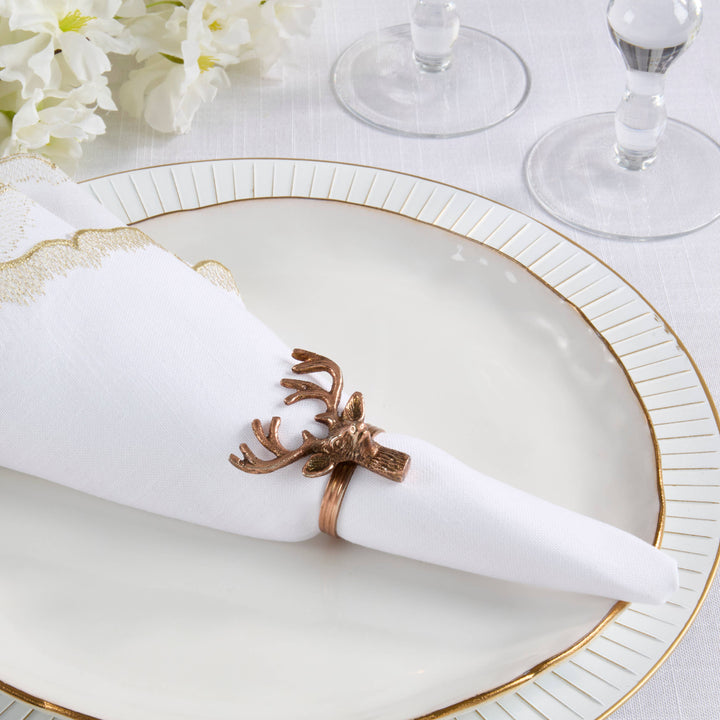 Reindeer Design Napkin Ring