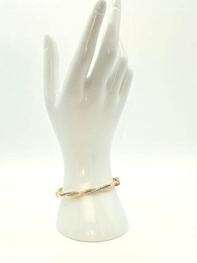 Pave Twist Bracelet Sahira Jewelry Design