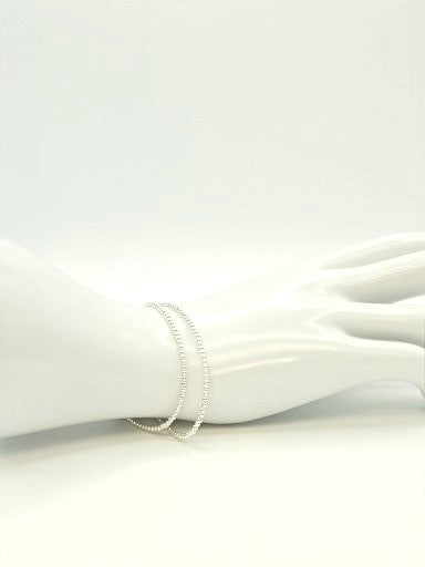 Sterling Silver Double Wrap Bracelet Katie Waltman Jewelry