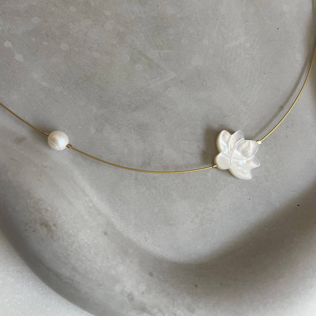 The White Lotus Necklace