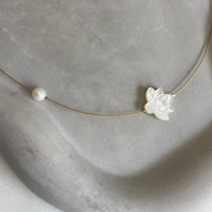 The White Lotus Necklace