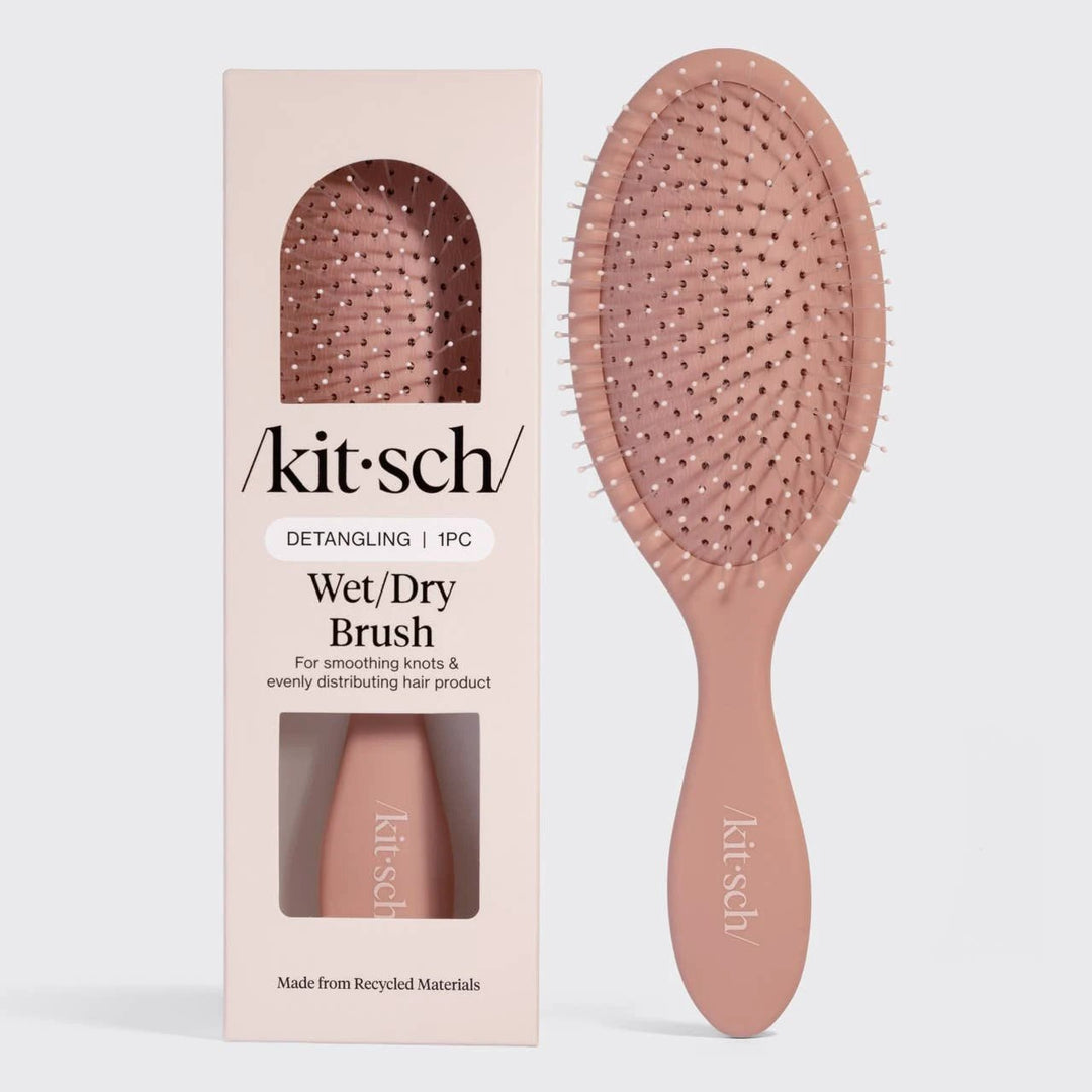 Recycled Plastic Wet/Dry Brush- Terracotta KITSCH