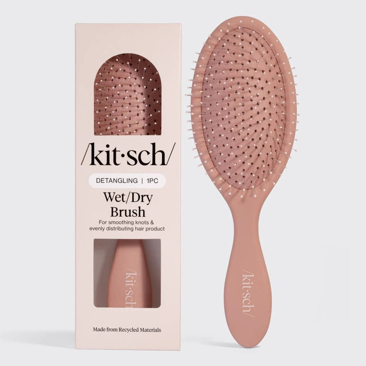 Recycled Plastic Wet/Dry Brush- Terracotta KITSCH