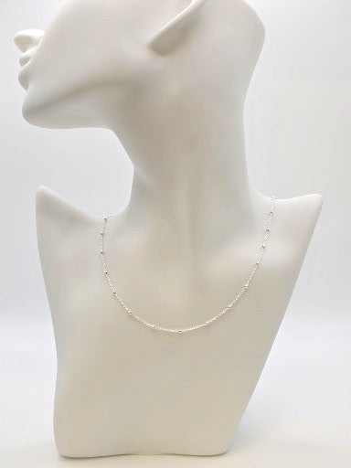 STERLING SILVER SATELLITE CHAIN Katie Waltman Jewelry