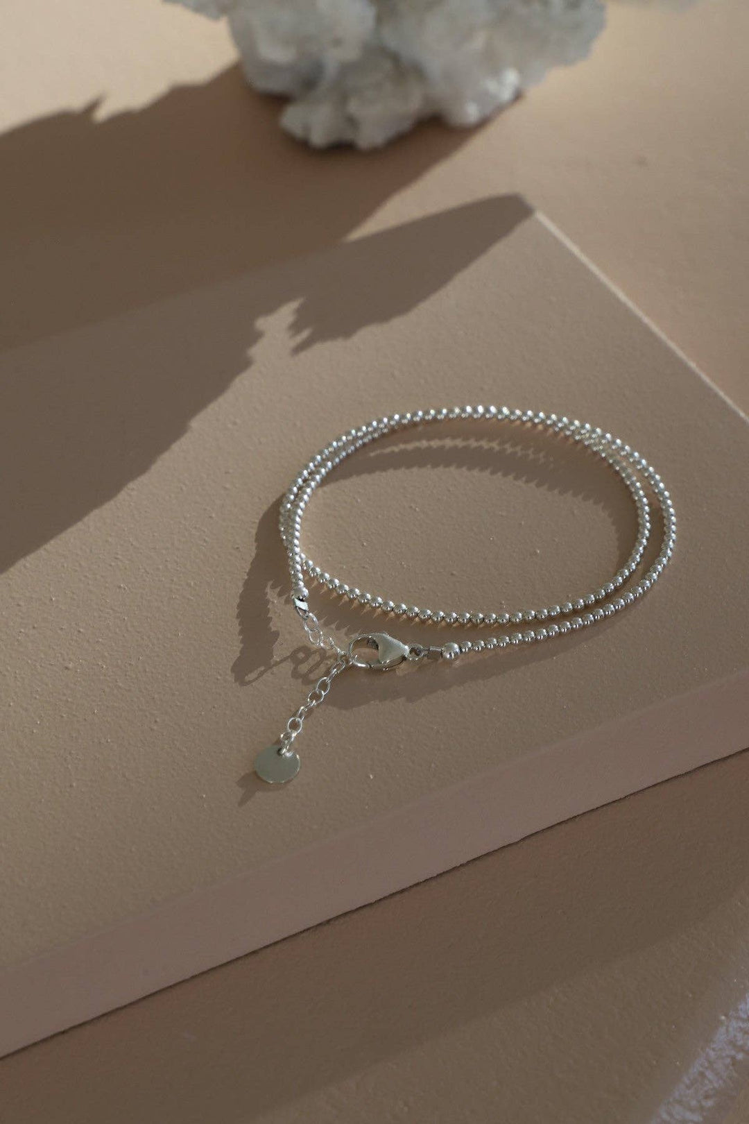 STERLING SILVER DOUBLE WRAP BRACELET Katie Waltman Jewelry