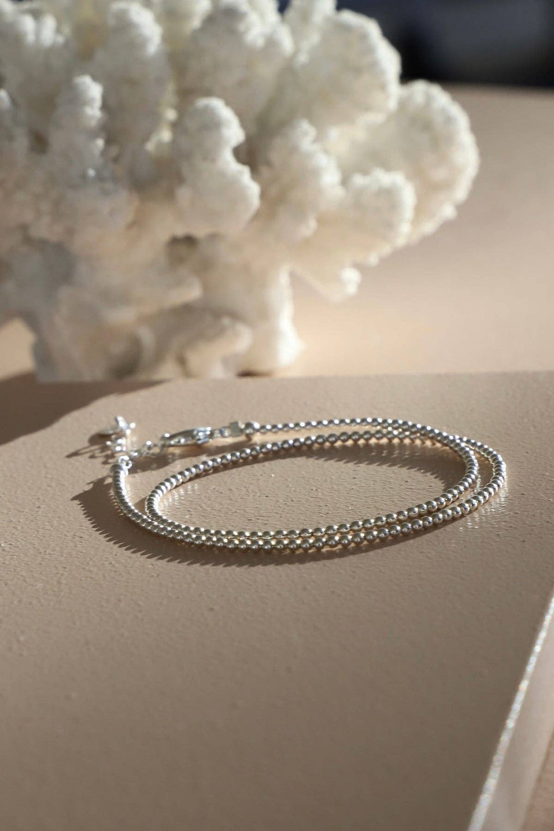 STERLING SILVER DOUBLE WRAP BRACELET Katie Waltman Jewelry