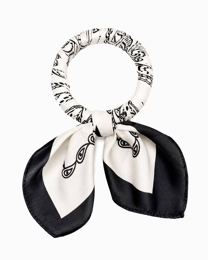 Scarf Wrapped Statement Bangle