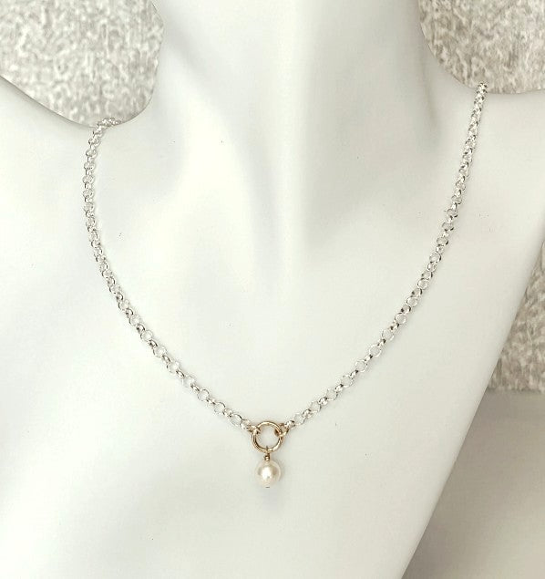 STERLING LUNA NECKLACE Katie Waltman Jewelry