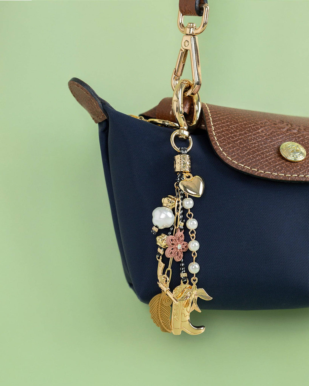 Free-Spirited Western Cowgirl Bag Charm Sessori