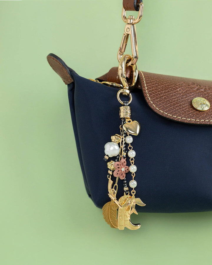 Free-Spirited Western Cowgirl Bag Charm Sessori
