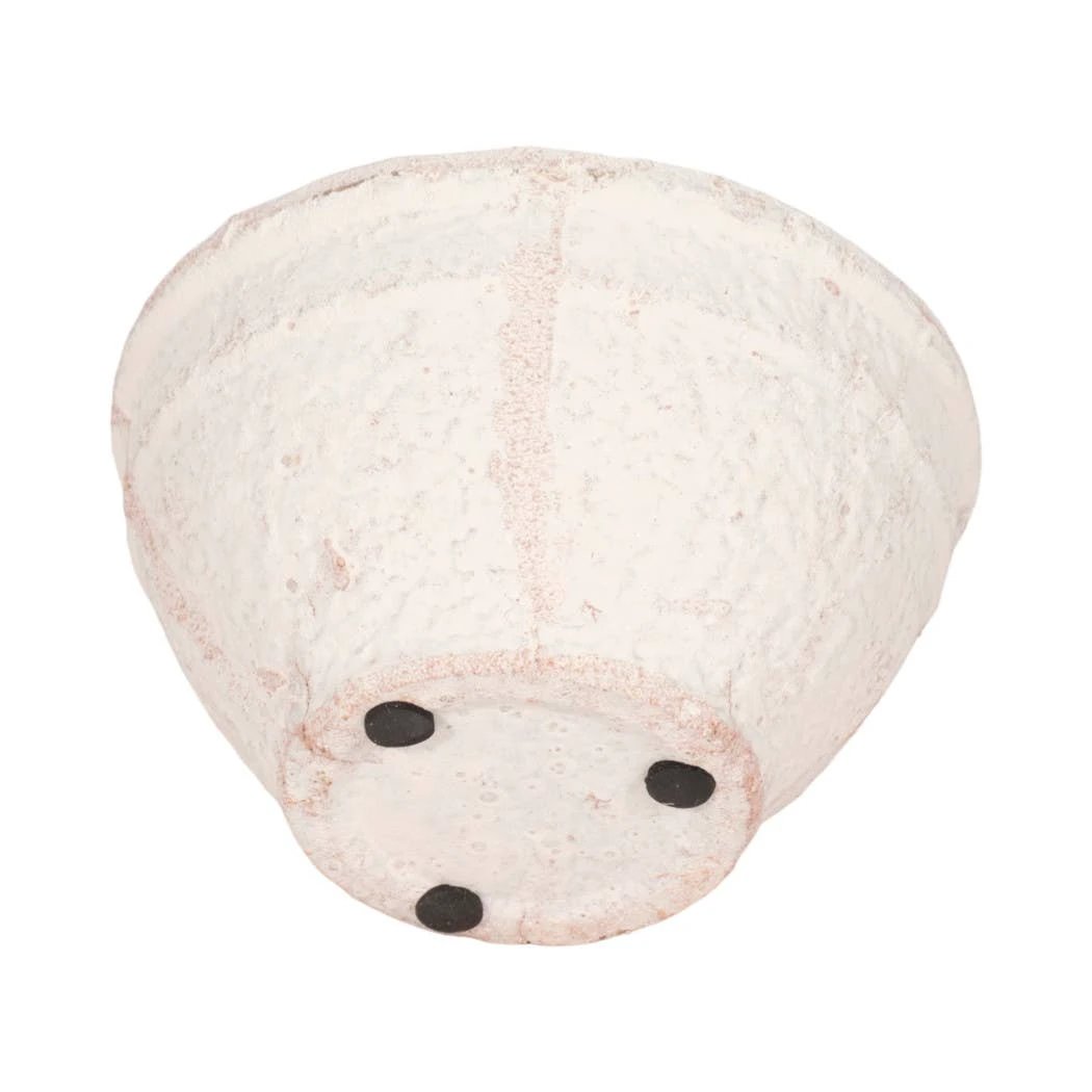 Ceramic Sea Salt and Lemon Bowl Candle - White, 14 Oz Sagebrook Home