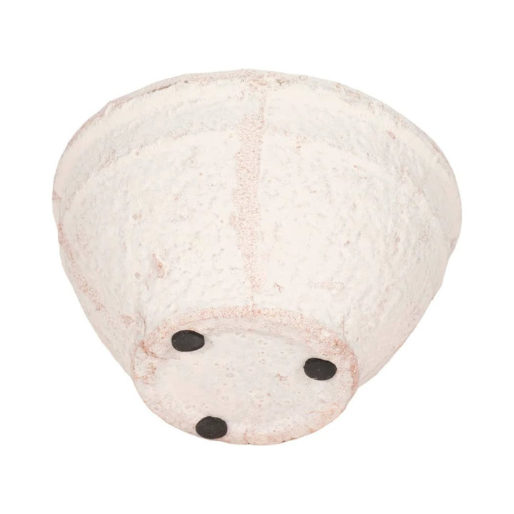 Ceramic Sea Salt and Lemon Bowl Candle - White, 14 Oz Sagebrook Home