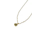 Elsa Mini Heart Necklace White