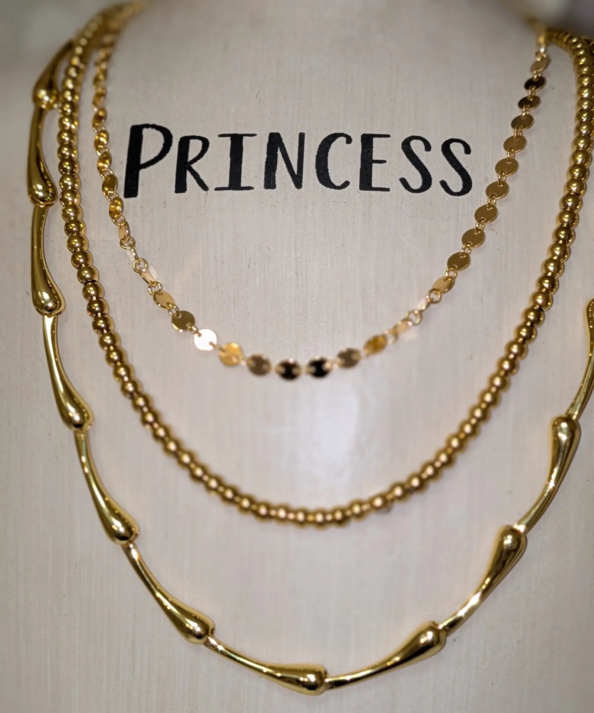 Luxe Sequin Disc Chain Necklace True by Kristy Jewelry