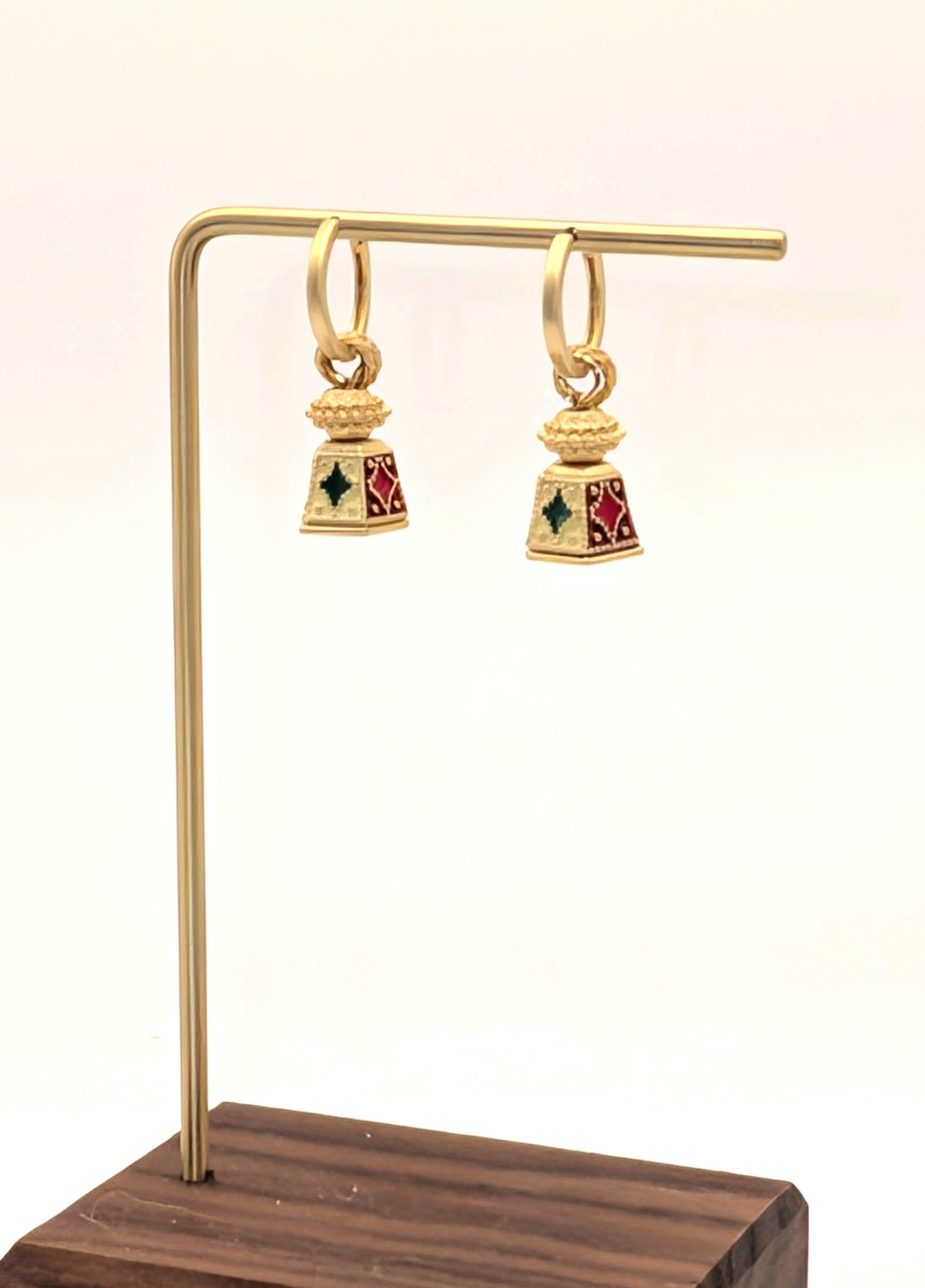 Isabel 18K Gold Bohemian Bell Tower Earring