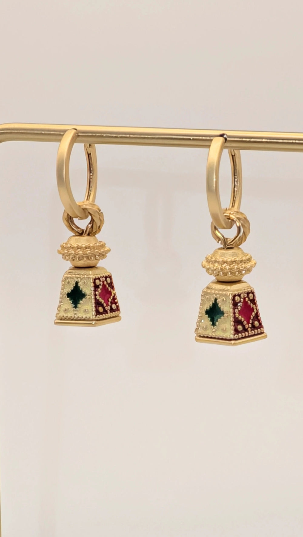 Isabel 18K Gold Bohemian Bell Tower Earring Flânerie by MAIQ