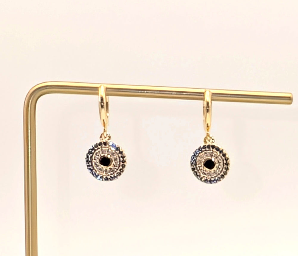 18k Gold Filled Protection Mandala Earrings GoldFi