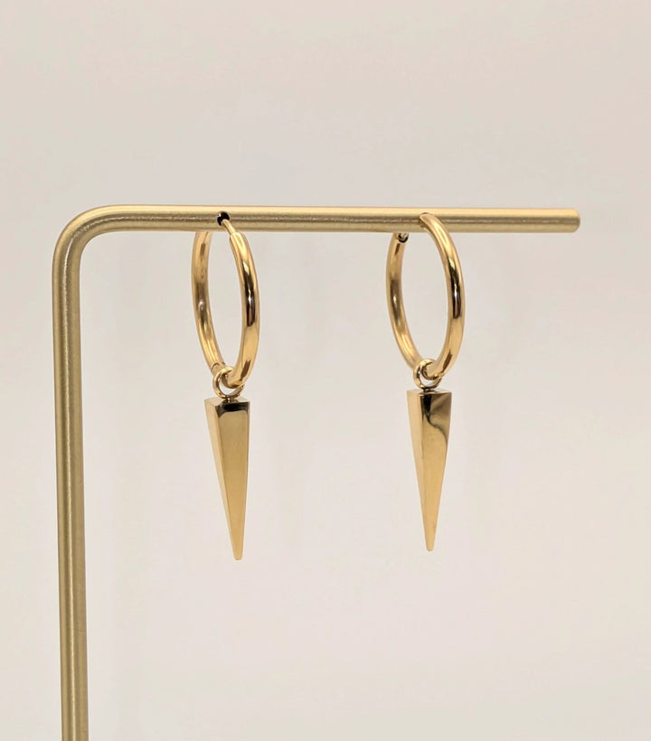 Aria Spike Hoops Sahira Jewelry Design