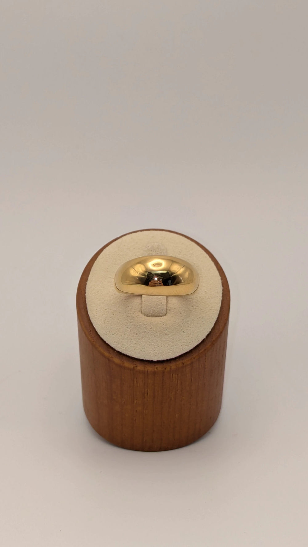 Roscoe 18K Gold Non-Tarnish Chunky Dome Statement Ring Flânerie by MAIQ