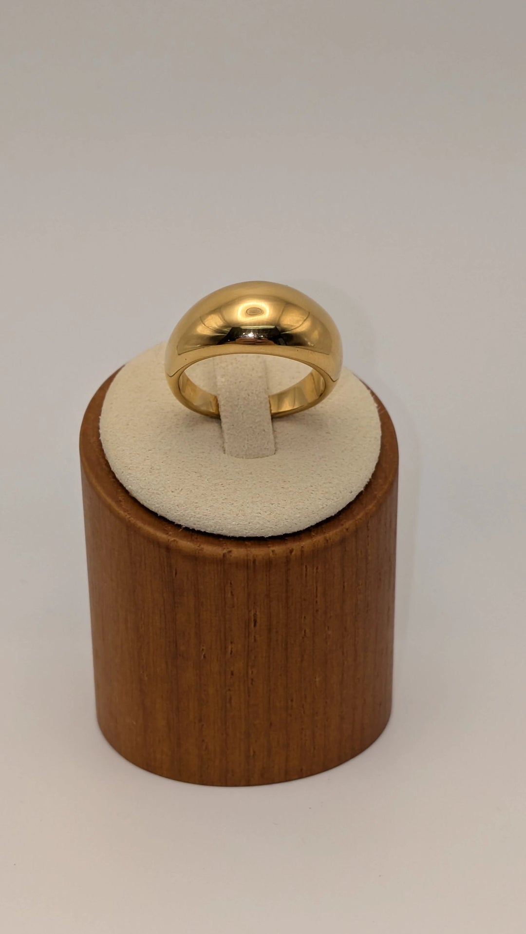 Roscoe 18K Gold Non-Tarnish Chunky Dome Statement Ring Flânerie by MAIQ