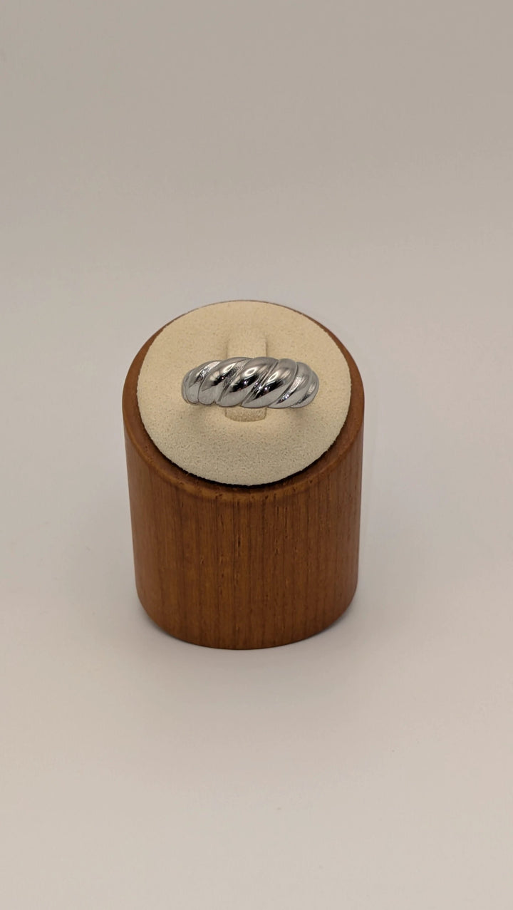 Minimalist Band Ring - Stainless Steel Stackable Intensity