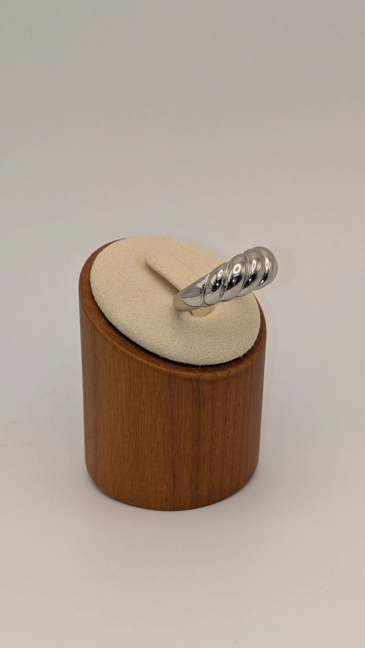 Minimalist Band Ring - Stainless Steel Stackable Intensity