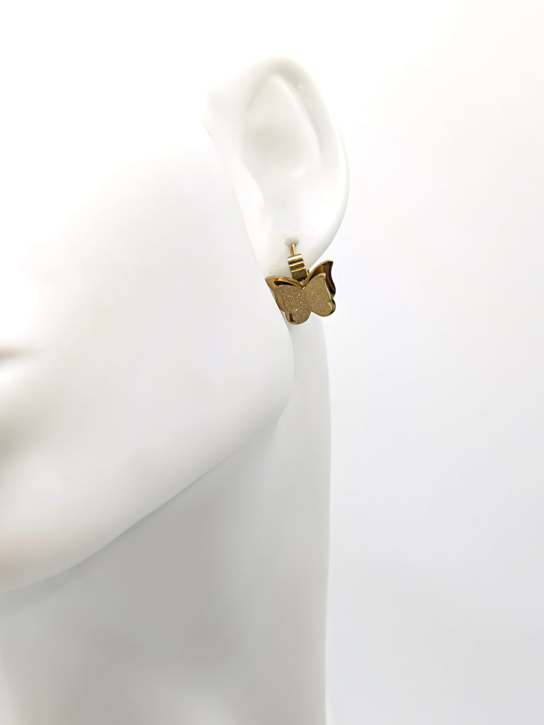 Butterfly Hoop Earrings - 18K Gold-Plated Stainless Steel Intensity