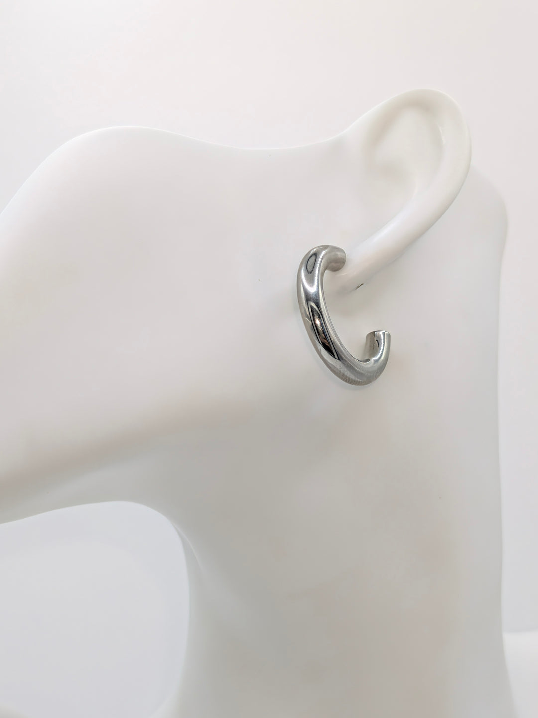 Anya Silver Mini Hoop Earrings Sahira Jewelry Design