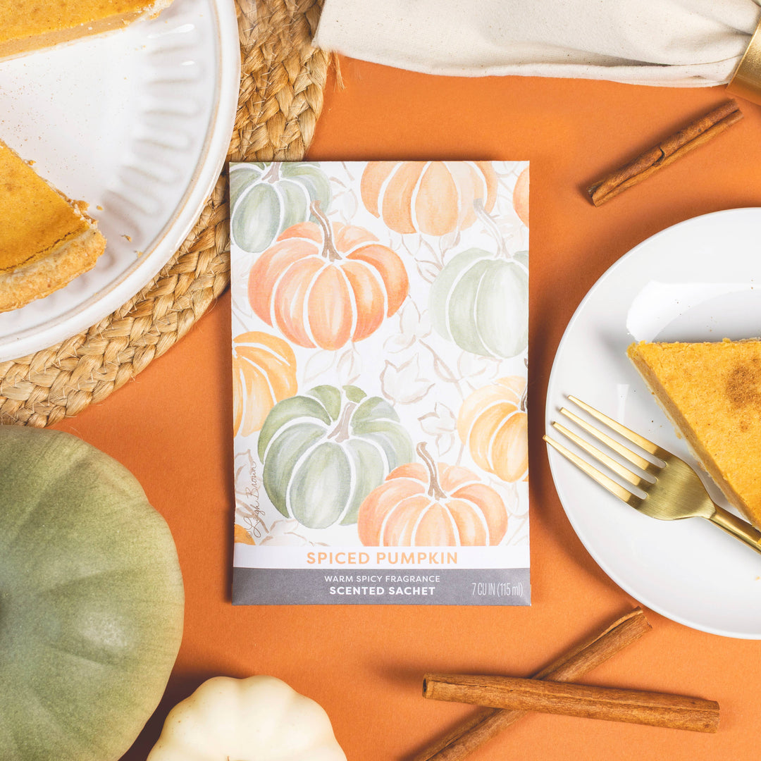 Fresh Scents | Spiced Pumpkin Sachets | Fall, Halloween