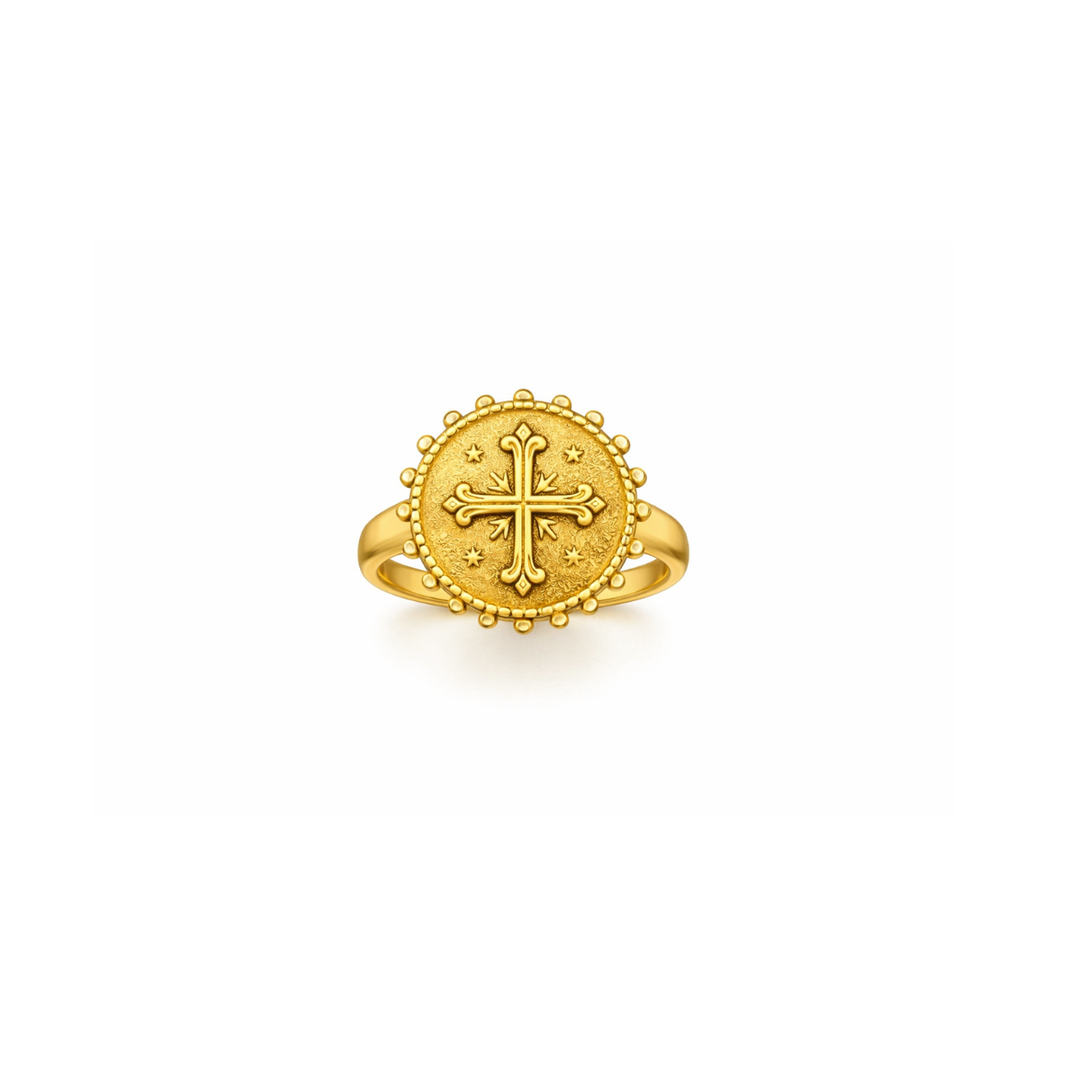 Heirloom Cross Ring
