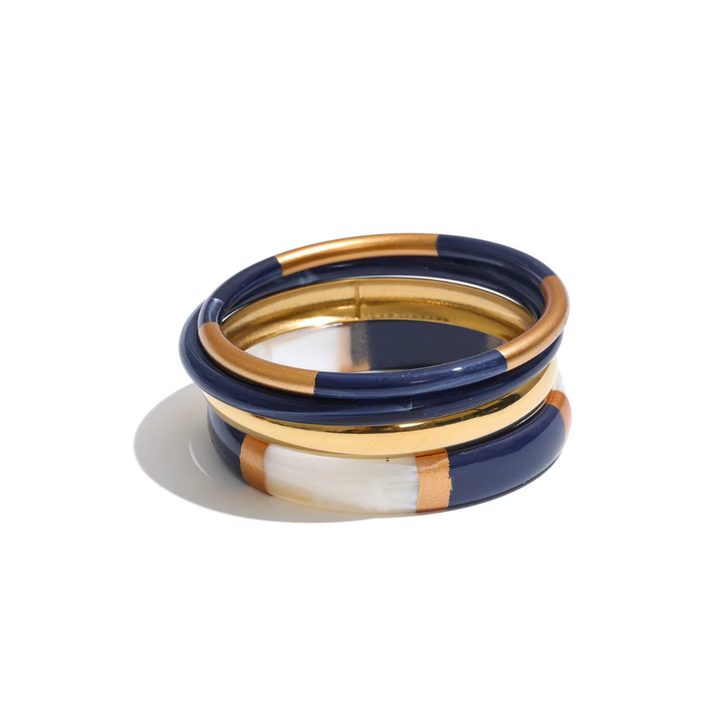 Camille Resin Bangle Set