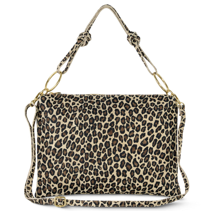 Italian Genuine Suede Shoulder Bag | Modena