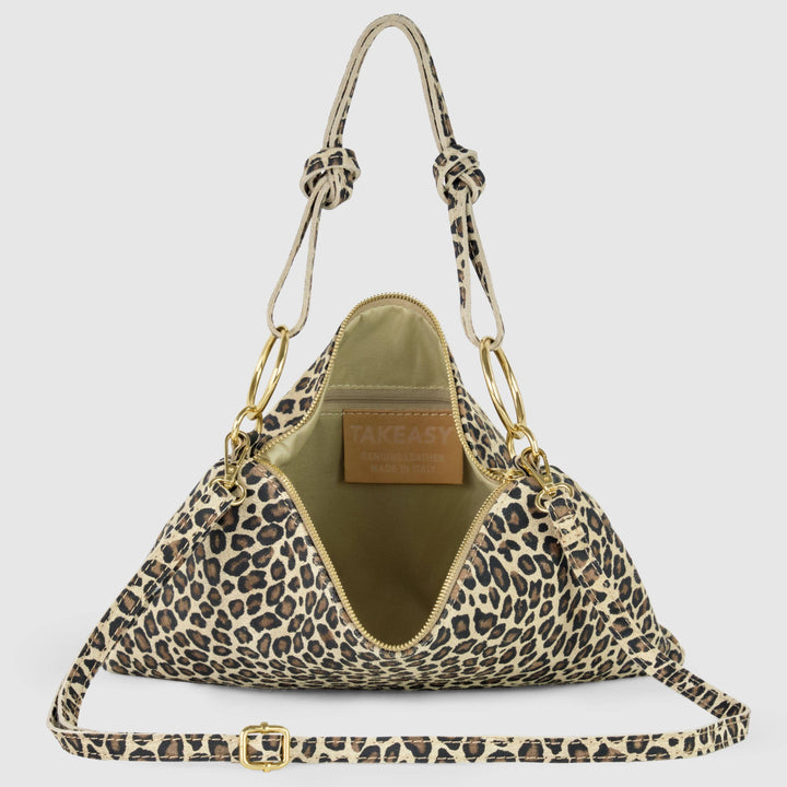 Italian Genuine Suede Shoulder Bag | Modena