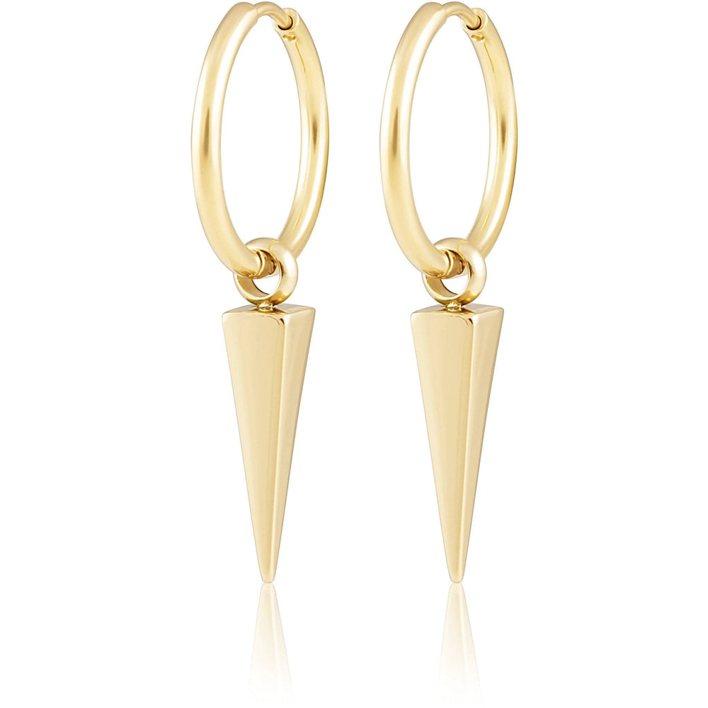 Aria Spike Hoops Sahira Jewelry Design