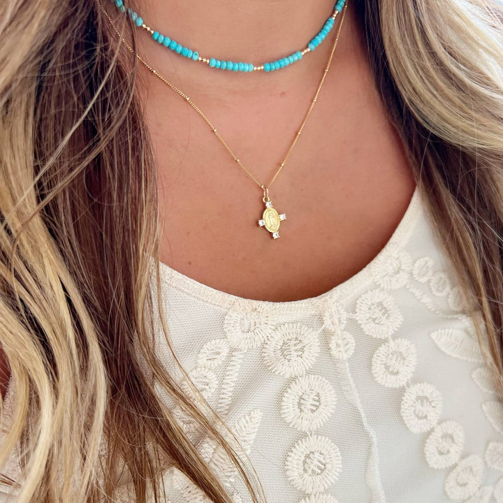 Camila Religious Cross Necklace